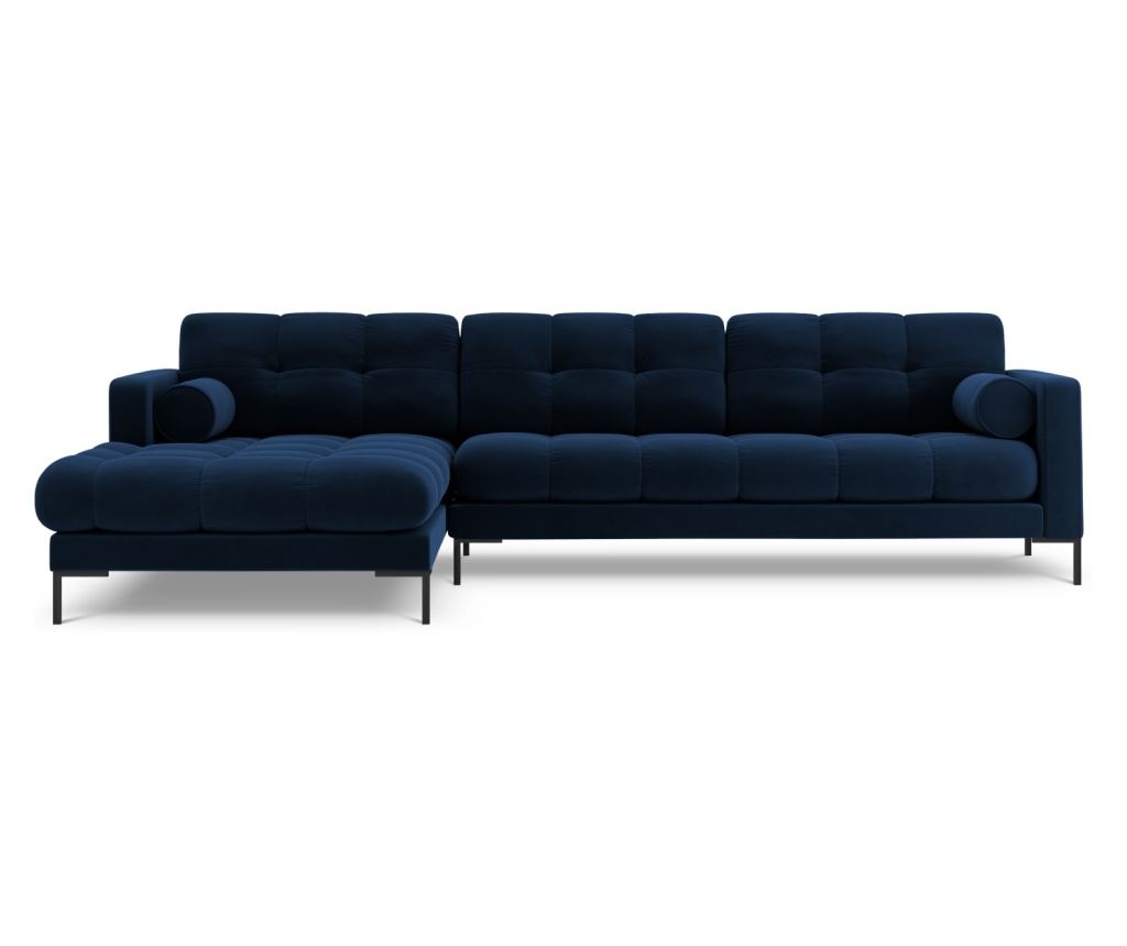 Sarokgarnitúra Cosmopolitan Design 620658, Bali, Királykék, 75x185x293 cm - 5