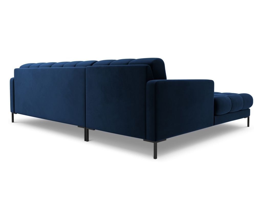 Sarokgarnitúra Cosmopolitan Design 620658, Bali, Királykék, 75x185x293 cm - 7