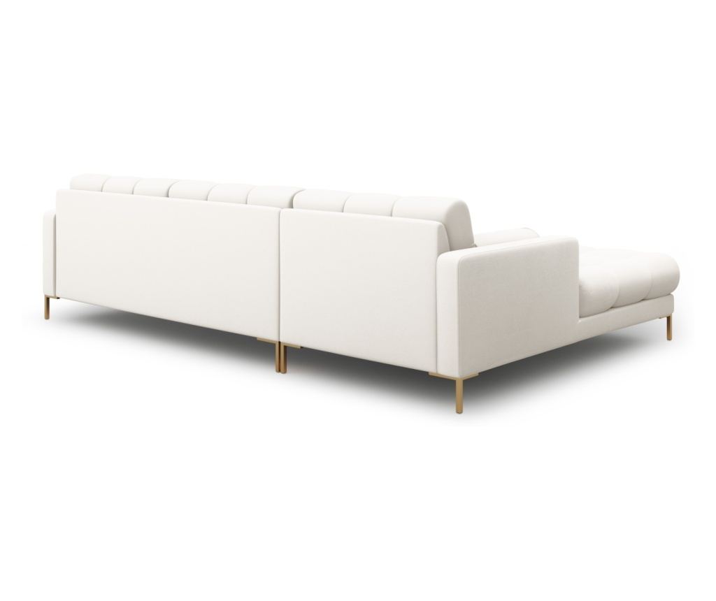 Sarokkanapé Cosmopolitan Design 620658, Világosbézs, 75x185x293 cm - 4
