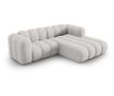 Micadoni Home Lupine Модулен ъглов диван, Светлосив thumbnail 3