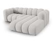Micadoni Home Lupine Модулен ъглов диван, Светлосив thumbnail 4