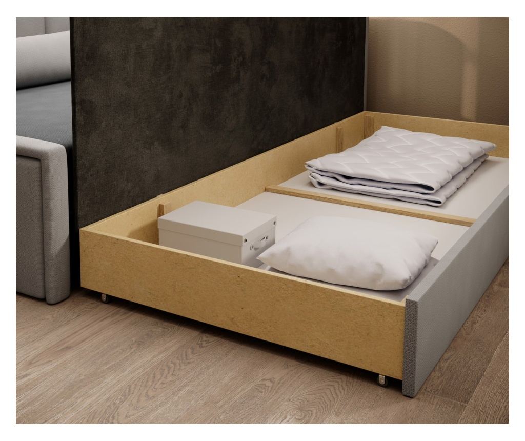 Canapea de 3 locuri Vstyle Elegant 480343, Gri - 5