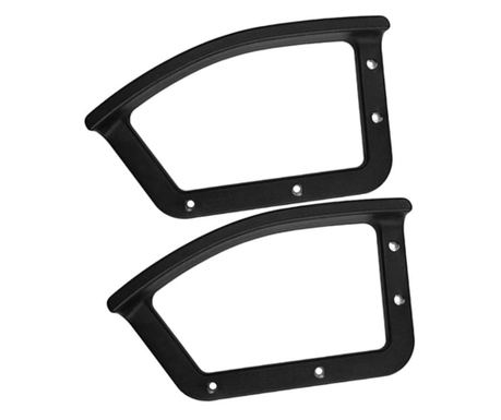 Set doua manere scaun birou standard, negru, 32 cm