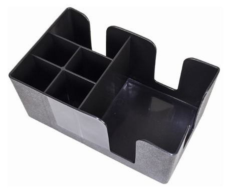 Organizator bar plastic 24x10,5x15 cm, AZHOME 