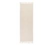 Yoshiko Ivory Cotton Rug, 70x200 cm thumbnail 1