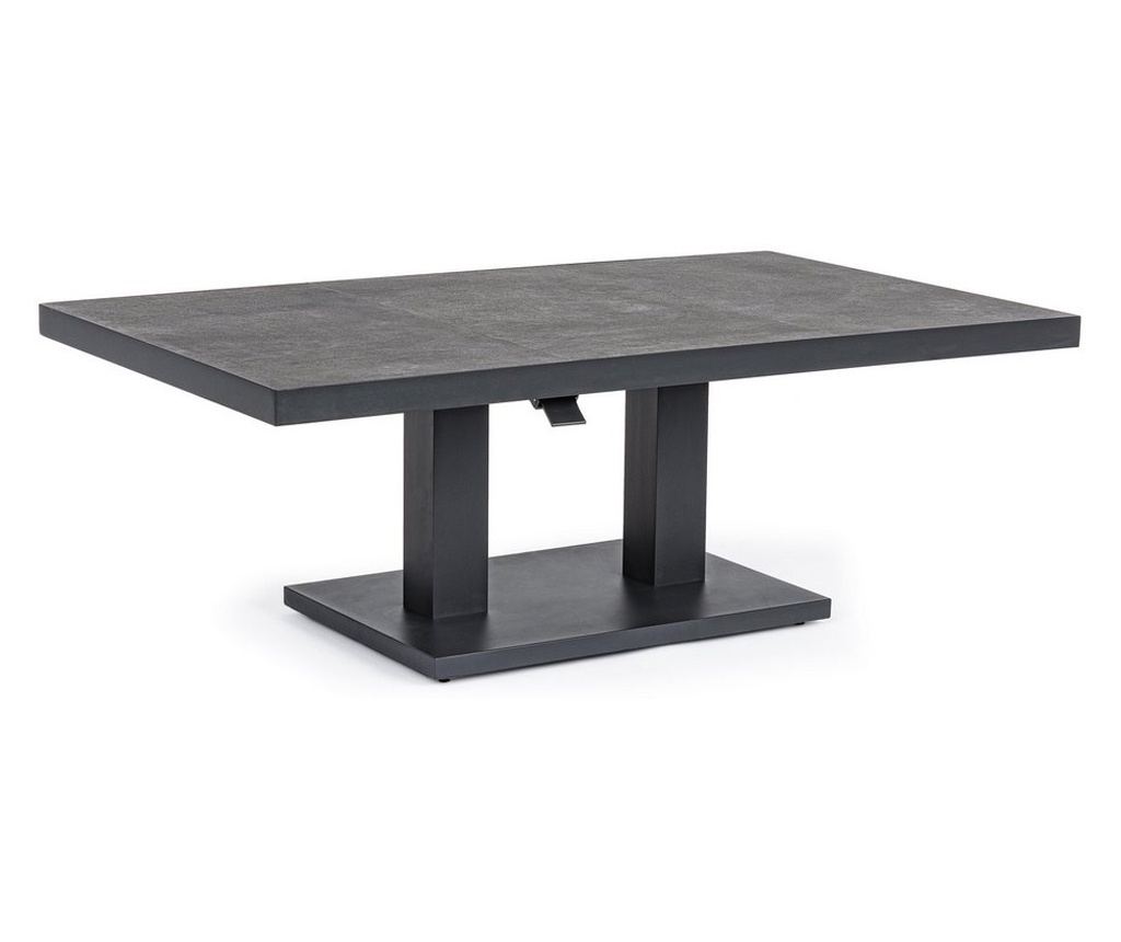 Anthracite Grey Adjustable Height Table Truman 140x85x49/72h - 7