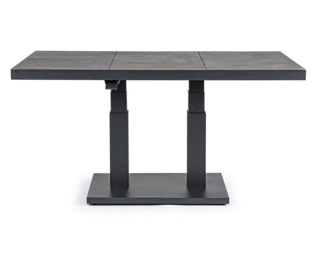 Anthracite Grey Adjustable Height Table Truman 140x85x49/72h - 10