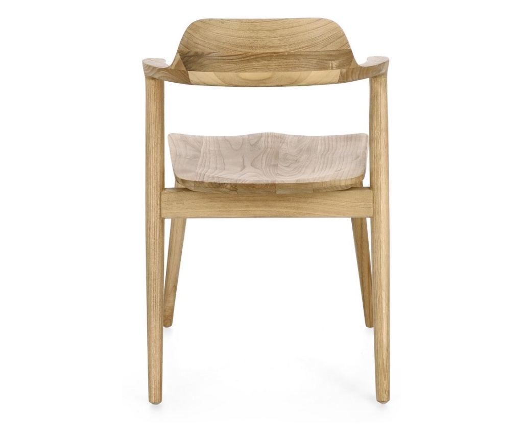 Amery Brown Wooden Chair 51x59x77h - 7