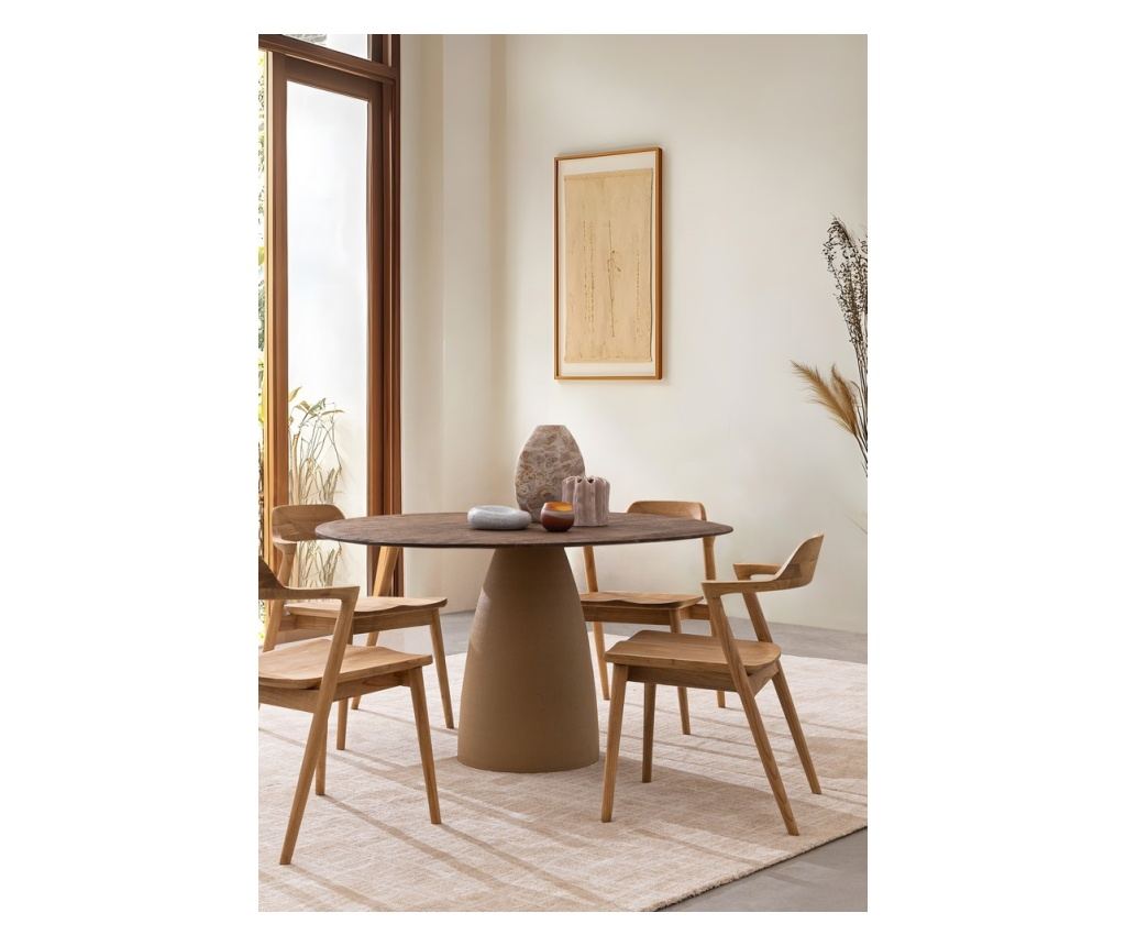 Amery Brown Wooden Chair 51x59x77h - 8