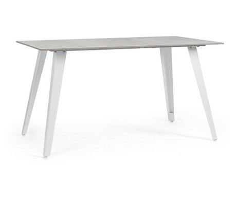 Arjeta Porcelain Steel Table 140x80x76h