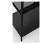 Haldor Black Steel and Natural MDF Console Table 82x33x85h thumbnail 2