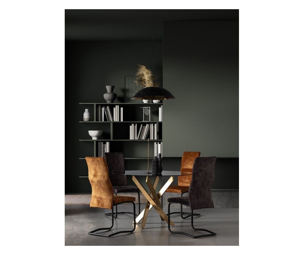 George Gold Steel Table Leg 56x56x73.5h - 2