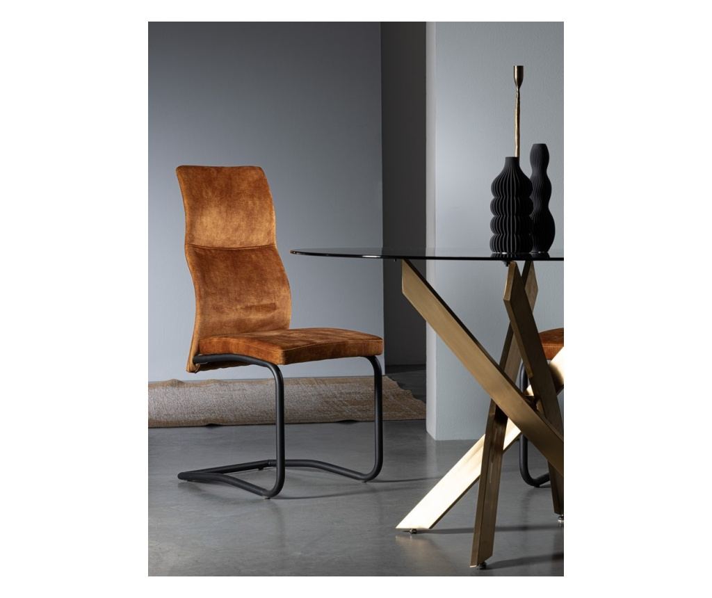 George Gold Steel Table Leg 56x56x73.5h - 3