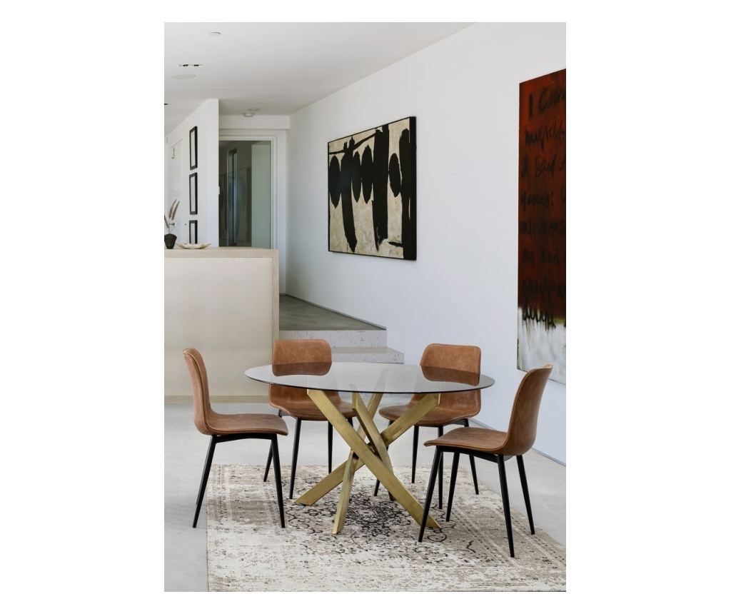 George Gold Steel Table Leg 56x56x73.5h - 5