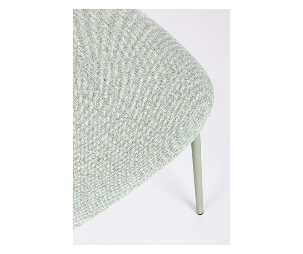 Set of 4 Inka Green Chairs 45x49x78h - 3