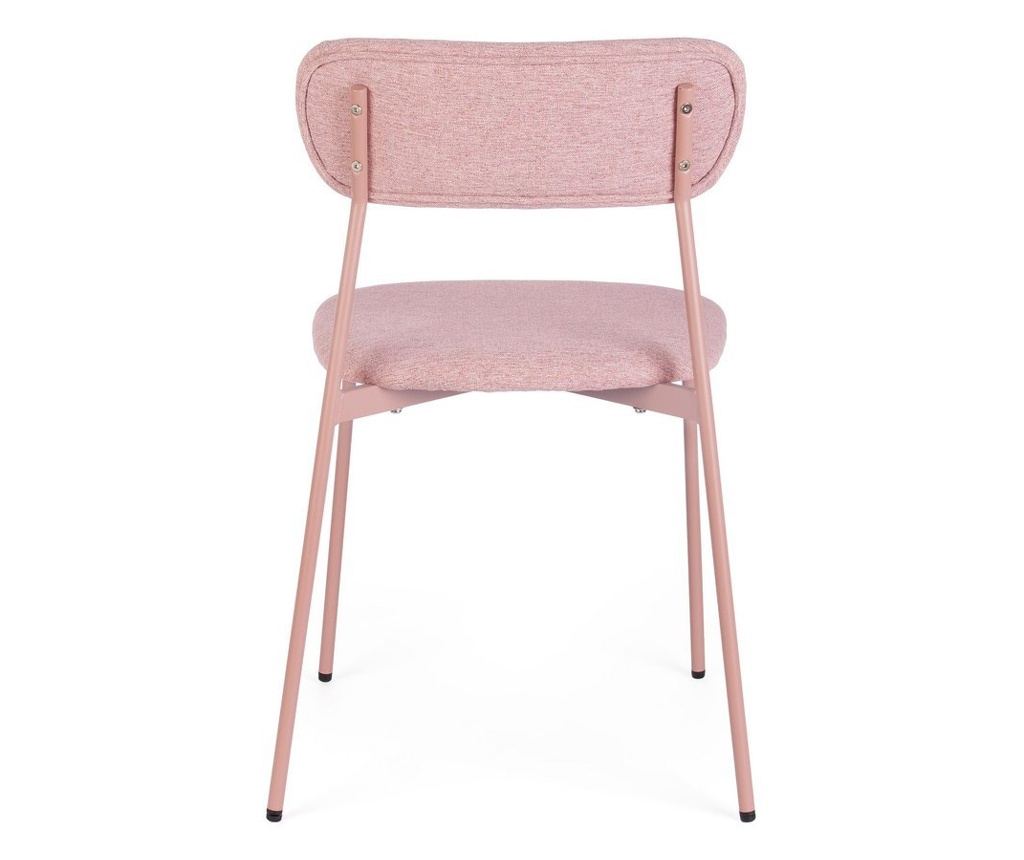 Set of 4 Pink Inka Chairs 45x49x78h - 2
