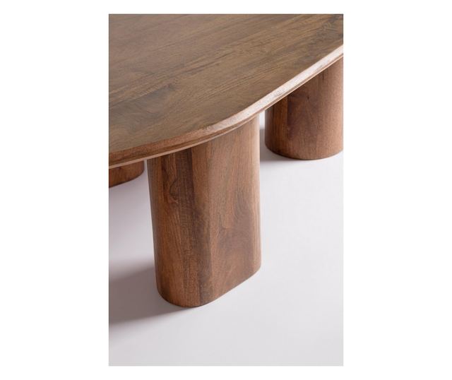 Stolik kawowy Sanat z drewna mango w kolorze brązowym, 150x79x40 cm