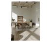 Set of 2 Sofia Natural Wood and Fabric Chairs 45.5x60x89h thumbnail 3
