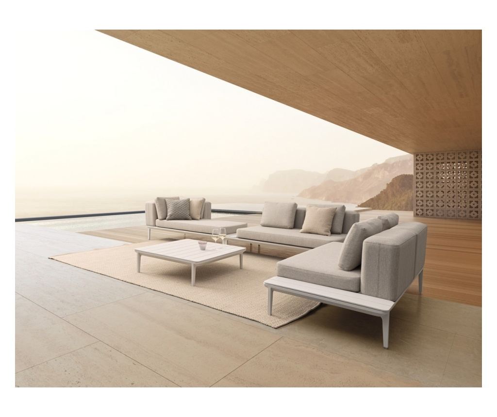 Set of 2 Savan Beige Indoor/Outdoor Pillow Covers 45x2.3x45 cm - 2