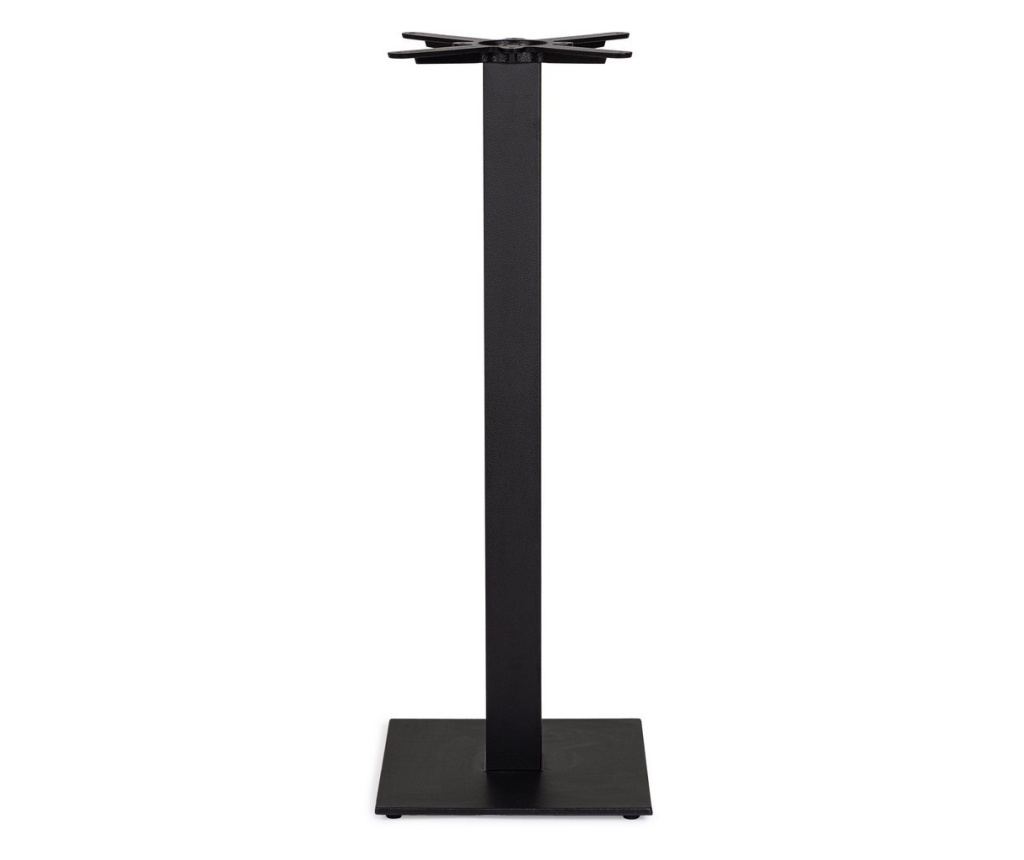 Giunone Black Steel Table Leg 40x40x108h - 2