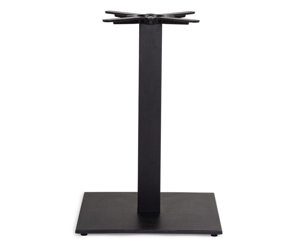 Giunone Black Steel Table Leg 50x50x72h - 2