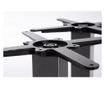 Giunone Black Steel Double Table Leg 40x70x72h thumbnail 3
