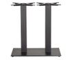 Giunone Black Steel Double Table Leg 40x70x72h thumbnail 4