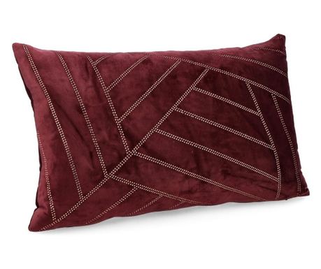 Комплект от 2 декоративни възглавници Lovell Bordeaux, 50x30 см