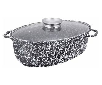 Klausberg KB7366 lonac za pečenje s poklopcem, kompatibilan s indukcijskom pločom za kuhanje