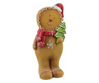 SANTA LILA Figura LED 19,5x13,5x43,5cmCIASTEK