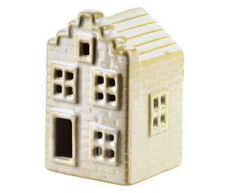 HYTTE Domek ceramiczny LED 5,7x5,7x8,6cm