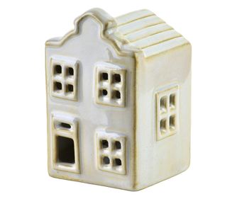 HYTTE Domek ceramiczny LED 5,7x5,5x8,6cm