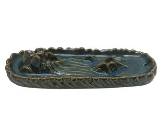 Keramični gorilnik za kadila z obratnim tokom 17X7.5XV4CM