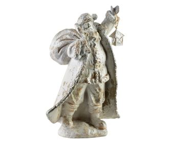 SANTA LILA Figura 27x16x41CM