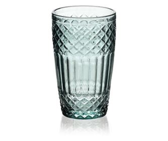 ELLA GREEN Set de 4 pahare 370ml 8x6x12cm