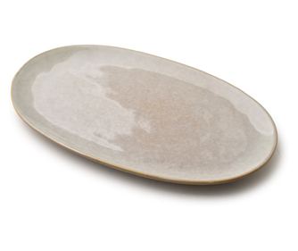 BASIC NATURE Ovalni pladenj 40x24cm