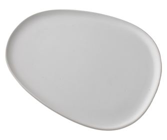 BASIC NATURE Pladenj 26.5x21.7x2cm krožnik