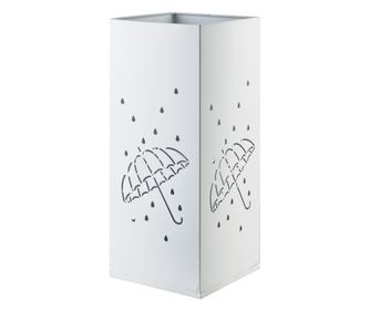 CEDRIC BIJELI stalak za kišobrane 20x20xh48,5cm