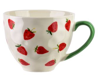 TRUSCI vrček z jagodami 400 ml (11x15x9 cm)