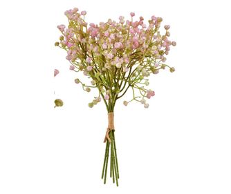 VIRIDIS Umelý zväzok kvetov Gypsophila x6 15x15x33cm Aw25