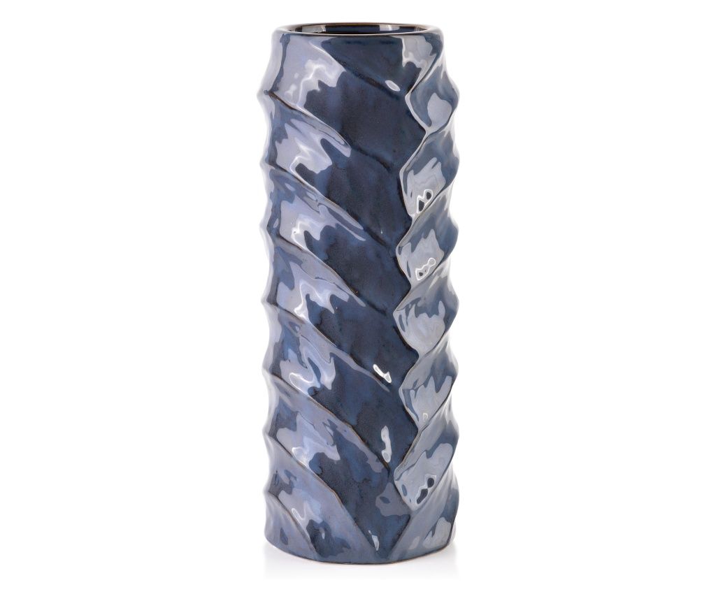 TALLIE BLUE Ваза 13.5X13.5Xh35cm