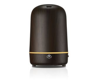 Difuzor aromaterapie cu ultrasunete, serene house - light house, dark wood  9x9x14.7 cm