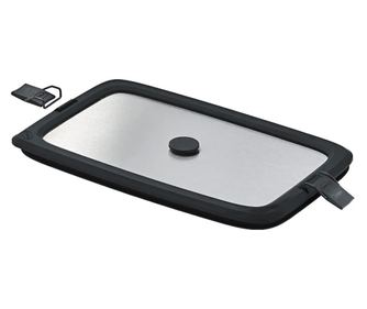 Капак от неръждаема стомана Rösle за тенджера Flexx2Go, 0,6 литра, неръждаема стомана