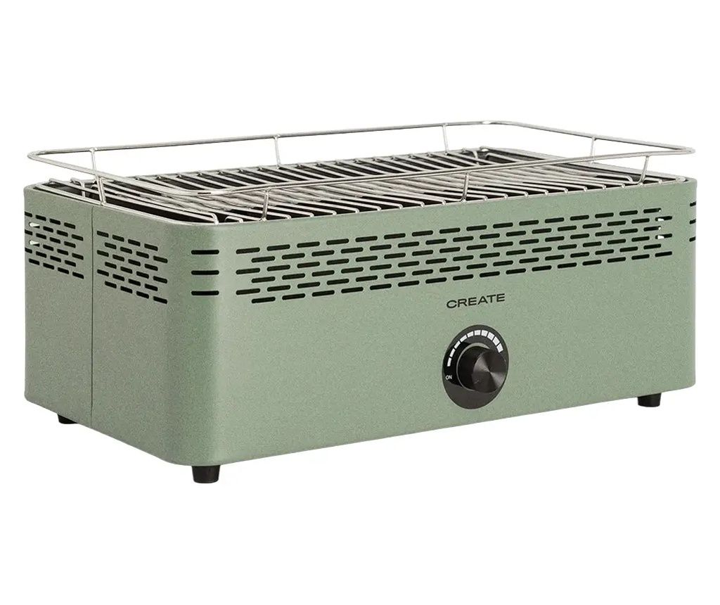 Преносим въглищен грил, CREATE, BBQ Compact, sage
