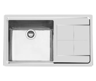 Премиум кухненска мивка, Foster, KE, 87 x 51 см, Неръждаема стомана