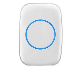 Techstar® vezeték nélküli elektromos ajtócsengő, tápellátás közvetlenül a 220 V-os aljzathoz, több hangszín, maximum 110 db, 300