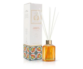 Ароматизатор за стая със стик Casa Amalfi, Summer in Sorrento, флорални и цитрусови нотки, cruelty-free, стъклен съд, 250 ml