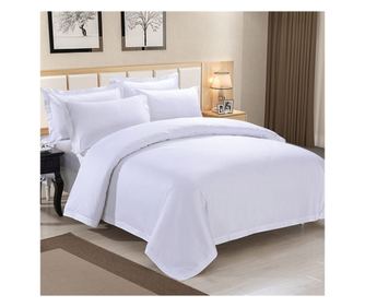 Lenjerie o persoana Hotel Supplier, bumbac satinat 3 piese