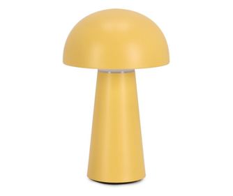 Idrial rumena kovinska nočna svetilka Ø13.5x22.5v