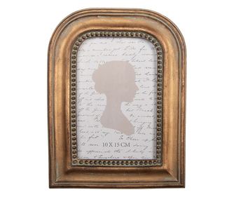 Επιτραπέζια Φωτογραφική Κορνίζα Χρυσή 16x2x21 εκ. / 10x15 εκ.